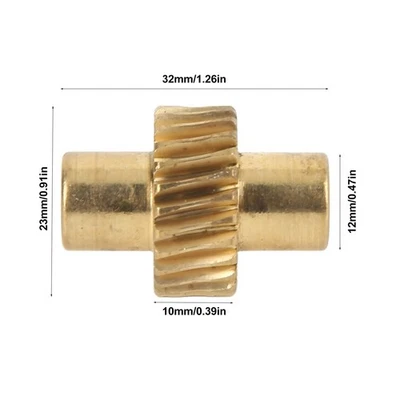 Power Electric Control Adjust Wheel Gear AA GER 018 Brass Car Accessories´ - Image 1 of 4