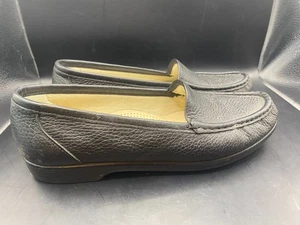 SAS Tripad Womens 8 Slim Simplify Slip On Loafer Comfort Leather Shoes Black - Picture 1 of 5