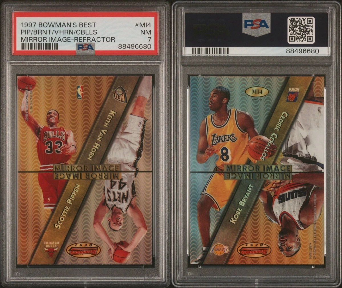 Bowman Kobe Bryant Basketball 1997-98 Season Sports Trading Cards