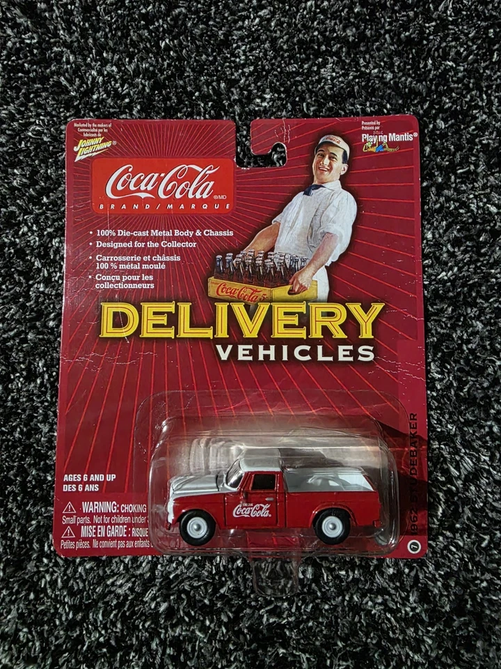 Johnny Lighting Coca Cola Delivery Trucks 62 Studebaker #7 New In Box Fast Ship - Image 1 of 2