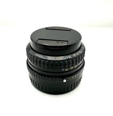 Pentax A 645 75mm 1:2.8 1984 Medio Formato Testato E Funzionante - Imagen 1 de 4