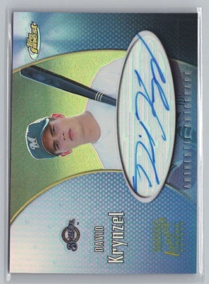 2001 Finest #FA-DK Dave Krynzel Autographs AU - Image 1 of 2