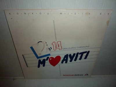 VARIOUS - Konkou Misik 86 . LP 33T .  American Airlines AAK1 . Haiti . COMPAS - Photo 1/4