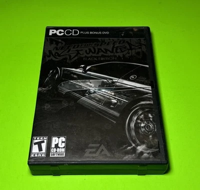 Need for Speed: Most Wanted Black Edition PC 2005 Complete All Discs Manual Rare - Image 1 of 4
