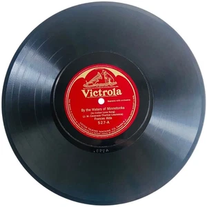 Frances Alda By The Waters Of Minnetonka 10 Inch Shellac 78 RPM Victrola 527 VTG - Imagen 1 de 6