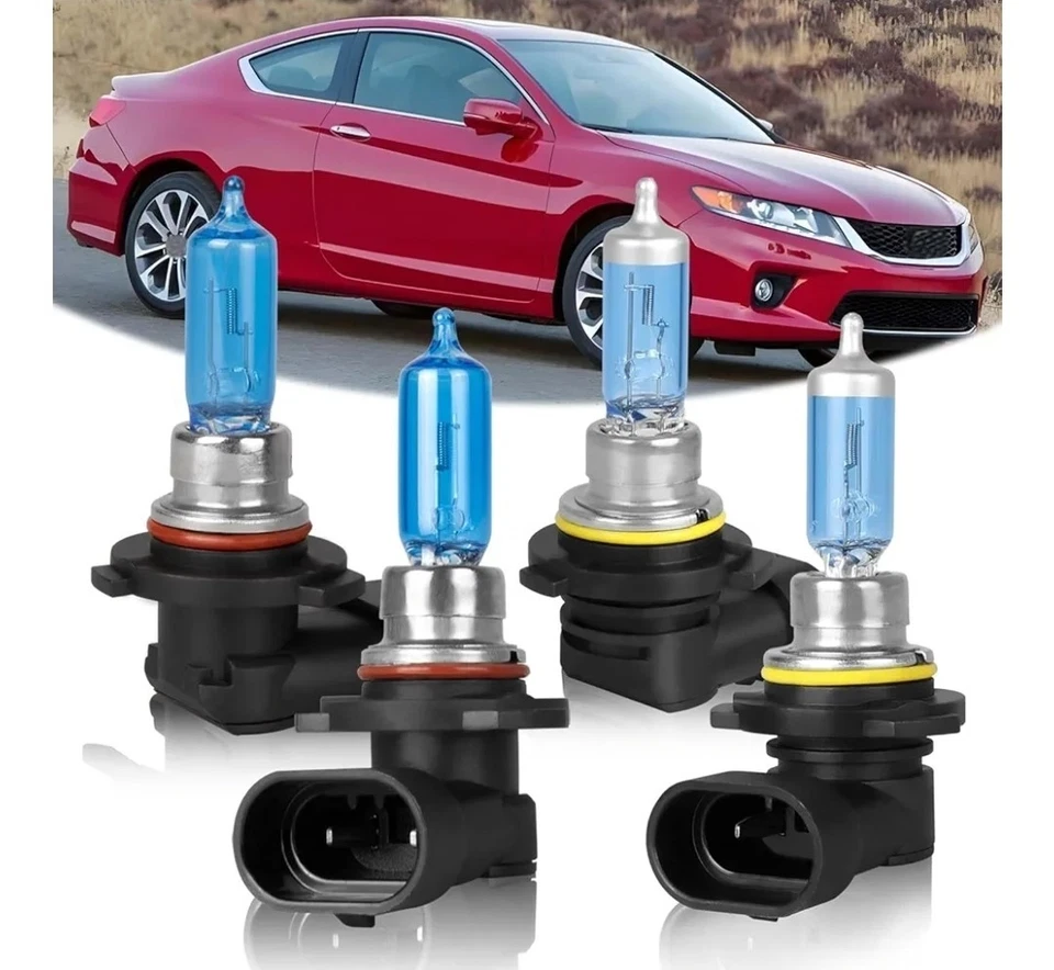Super Bright Hi/Low Beam Kit Compare w/Honda Accord 1992-2007 & 2008-2012 Sedan - Image 1 of 4