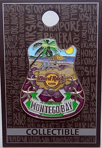 Hard Rock Cafe MONTEGO BAY Year 2017 City Icon Pin - Picture 1 of 2