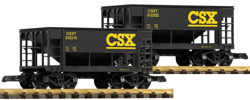 Piko 38953 G Scale CSX Ore Cars 2-Pack - Image 1 of 1