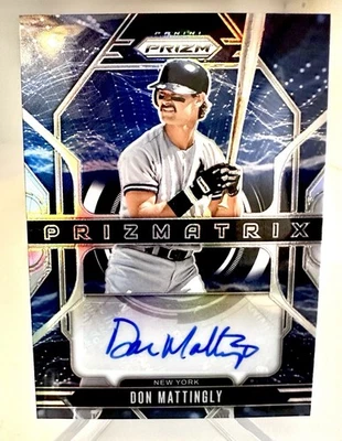 Don Mattingly 2025 Panini Prizm PRIZMATRIX AUTO Yankees Foto 1 de 2