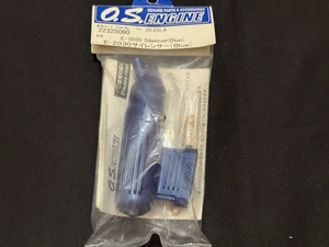 O.S. Engine E-2030 Silencer (Blue) for 20, 25LA Made in Japan - Picture 1 of 4