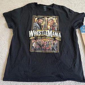 WWE Wrestlemania Goes Hollywood 39 I Was There 2023 Black 3xl Graphic T-Shirt - Picture 1 of 8