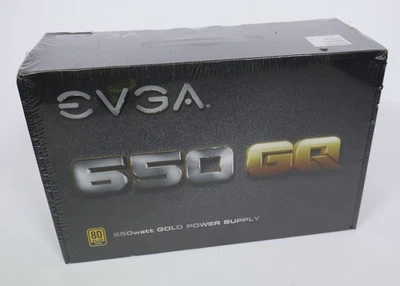 EVGA 650 GQ, 80+ GOLD 650W Semi Modular Power Supply 210-GQ-0650-V1 - Image 1 of 4