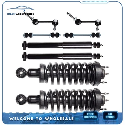 For FORD CROWN VICTORIA 2003-2011 Front Strut Rear Shocks & Sway Bar Kit - Image 1 of 4