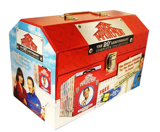 Home Improvement: The 20th Anniversary Complete Collection (DVD, 2011, 25-Disc Set, With Collectible Binford Tool Box)