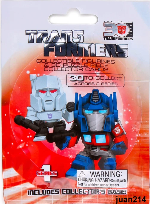 Figura única Hasbro Transformers 30 aniversario paquete de láminas Foto 1 de 1