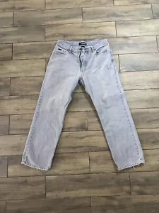 Emerica classic Vtg skateboard Blue Denim Light Wash jeans size 34 - Picture 1 of 10
