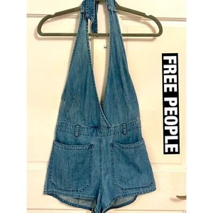 Free People Jean Romper in New condition Sz 0 - Bild 1 von 11