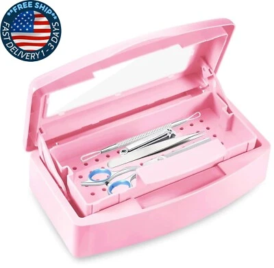Esterilizador para herramientas para uñas, bandeja de esterilización para pinzas Foto 1 de 4