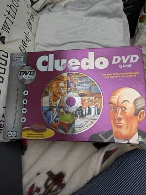 Cluedo DVD Game By Parker 100% Complete The Classic Detective Family Board Game - Image 1 of 4