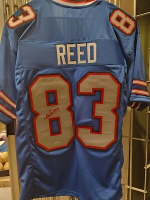 Custom Buffalo Bills Andre Reed #83 Signed HOF 14 Jersey Size XL JSA COA BUF - Image 1 of 2