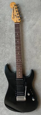 Squier Stagemaster Showmaster 2001 negro metálico HSS serie estándar Foto 1 de 4