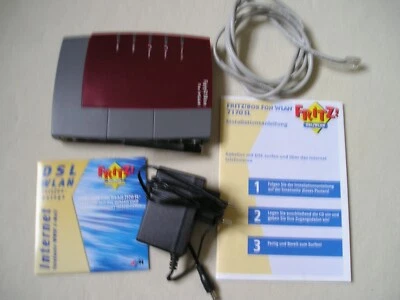 FRITZBox 7170 SL - Fon WLAN 125 Mbps 4-Port - Bild 1 von 4