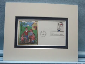 Ehrung der amerikanischen Familie & Ersttagsbrief eigener Briefmarke - Bild 1 von 1