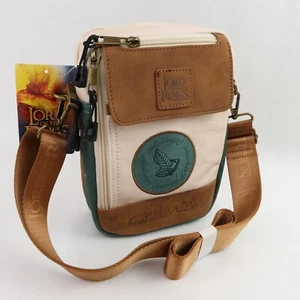 Lord of the Rings Crossbody Bag Leaf of Lorien Athletic One Fellowship Elvish - Picture 1 of 24