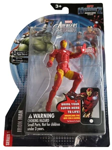 Hasbro Marvel App Heroez 3.75" Figure - IRON MAN Avengers Series 1 (#74333) - Imagen 1 de 3