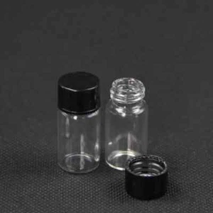 10Pcs 5ml Small Cute Vials Bottles Clear Containers With Screw Cap - Picture 1 of 6