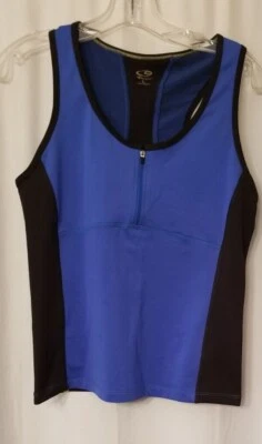 Women's Champion Platinum Activewear Top 1/4 Zip Racerback Running Gym Large - Image 1 of 4