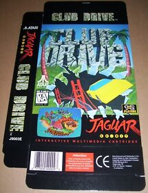 Atari Jaguar 64-Bit Games Console Original CLUB DRIVE Game Box NEW J9003E