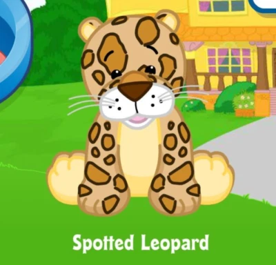 Webkinz Classic Пятнистый Леопард Парк Приключений Только Код Домашнего Животного - Изображение 1 из 3