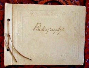 Photo Album Book w/Vintage B&W, 1926, 1930 era,  71 photographs, Montgomery, AL - Picture 1 of 12