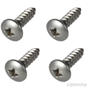 Truss Head Sheet Metal Screws 316 Stainless Steel Marine #8 X 1" Qty 50 - Picture 1 of 3