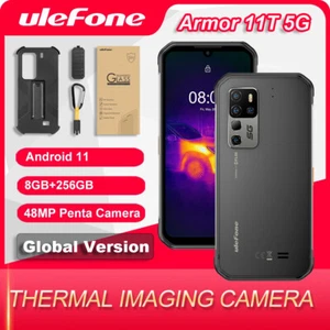 Ulefone Armor 11T 5G Thermal Imaging Camera 5200mAh IP68 Rugged Phone 8GB+256GB - Picture 1 of 15