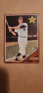 1962 Topps Baseball Card 281 Jake Gibbs New York Yankees