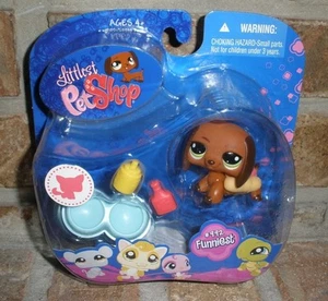 Littlest Pet Shop HOTDOG halloween costume DACHSHUND #992 HTF - Picture 1 of 1