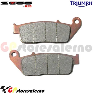 N007 PASTIGLIE ANTERIORI ZCOO DID TRIUMPH 1200 BONNEVILLE T120 ABS 2016 - Imagen 1 de 1