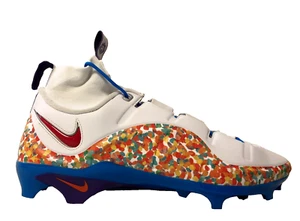 Nike Lebron IV Menace 3 White True Red Volt FV8044-100 Size 16 - Picture 1 of 7