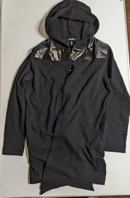 Cárdigan sudadera con capucha negra de gran tamaño Hot Topic talla mediana Foto 1 de 4