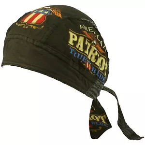 True Blue Patriot Doo Rag Headwrap Skull Cap Biker Durag Sweatband Capsmith - Picture 1 of 2