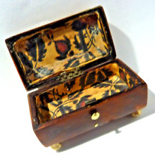 Antique "Faux" Tortoiseshell Sewing/Needle/Pill /Snuff box 1800's