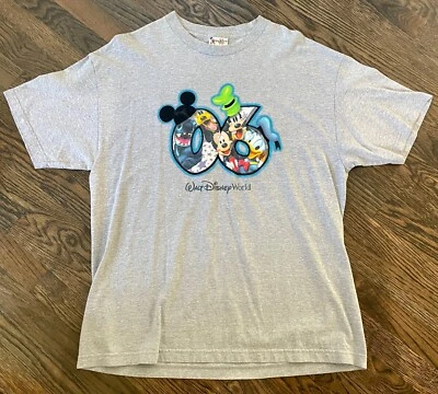 2006 06 Camiseta Vintage Retro Original Walt Disney World Mickey Mouse XL Foto 1 de 4