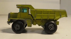 Vintage 1971 Matchbox Superfast #28 Mack Dump Truck Loose Yellow Construction - Picture 1 of 17