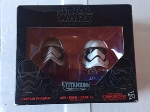 ♯02 HASBRO / TITANIUM / THE BLACK SERIES CAPTAIN PHASMA And FIRST ORDER ST... - Picture 1 of 6