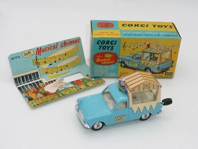 Corgi 474 Musical Wall's Ice Cream Ford Thames Van VnrMint Boxed * vintage * - Image 1 of 4