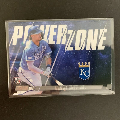 2022 Topps Stadium Club #PZ-19 Bobby Witt Jr. Power Zone nr mint/mint - Image 1 of 2