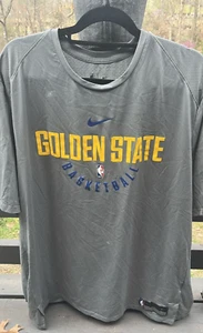 Nike DriFit NBA Authentics Golden State Warriors Practice Shirt Men's Size 3XL - Picture 1 of 5