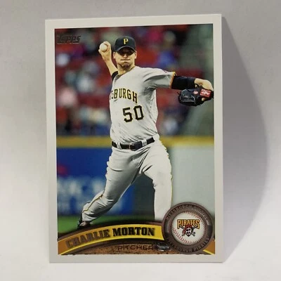 2011 Topps Update #US235 Charlie Morton Pittsburgh Pirates (266) - Image 1 of 2